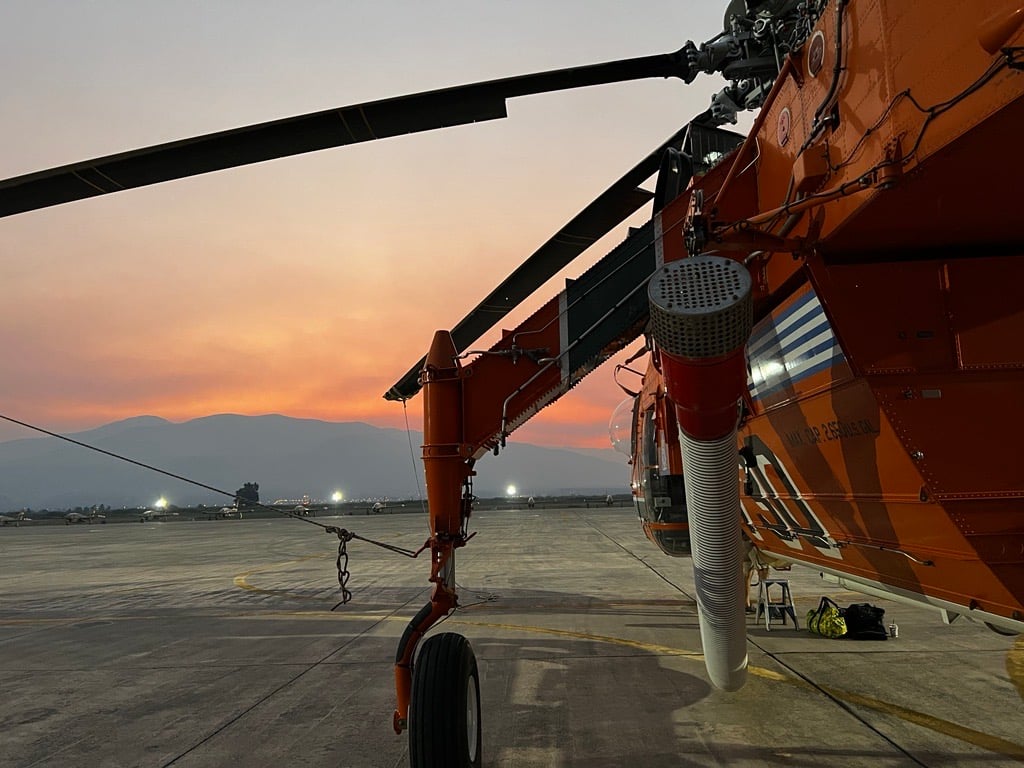 Views from our work protecting people, land, homes, and businesses in Greece. Stay safe all. <3