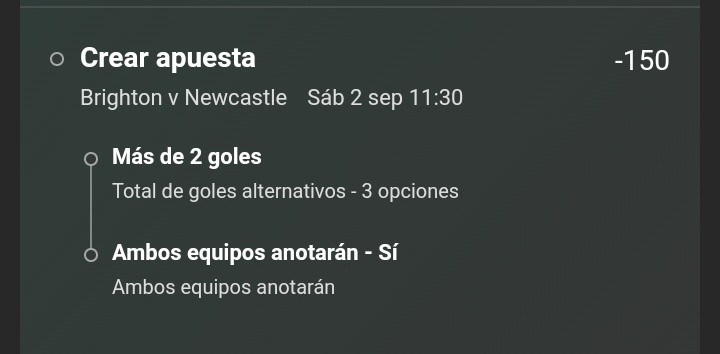 CordobesEl2's tweet photo. 🔴 Sábado 2 Septiembre 
⚽ Brighton vs Newcastle
Ambos anotan y over 2.5 -150

⚽ Monaco vs Lens 
Over 2.5/3 goles https://t.co/70yfGic72i