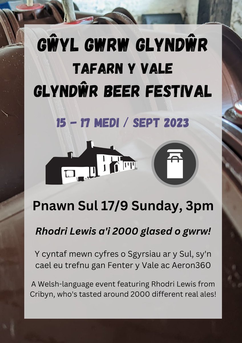 Menter Tafarn Dyffryn Aeron tweet media