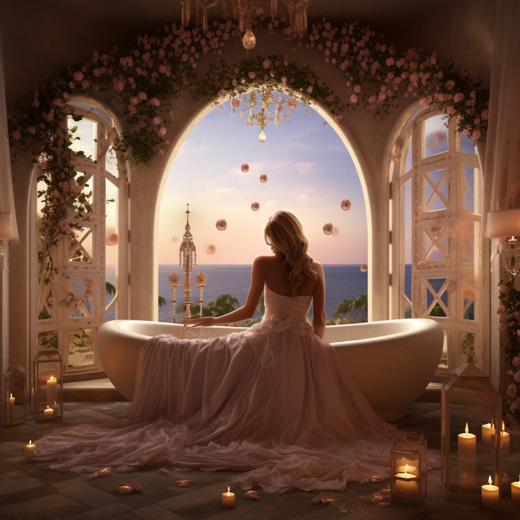 Intizar2022's tweet photo. AI generated beautiful art, Honeymoon Ideas. Get this prompt #AIart #stablediffusion #GenerativeAI #bestprompts #pakistanigirls #indiangirls #polarlights #AIArtwork #romantic #love #Paris #aiartcommunity #AIArtwork #Digitalart #friday #HoneyMoon #aivideo #Saturday #Sunday https://t.co/2L6j40vlHL