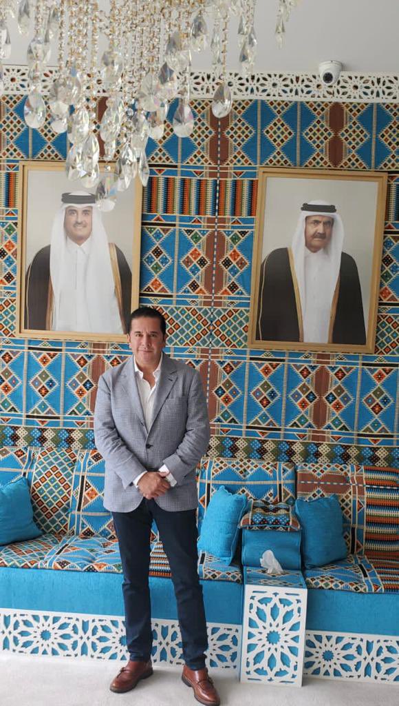 Gran experiencia y buena platica con el embajador de Qatar 🇶🇦 en Mexico Mohammed Alkuwari