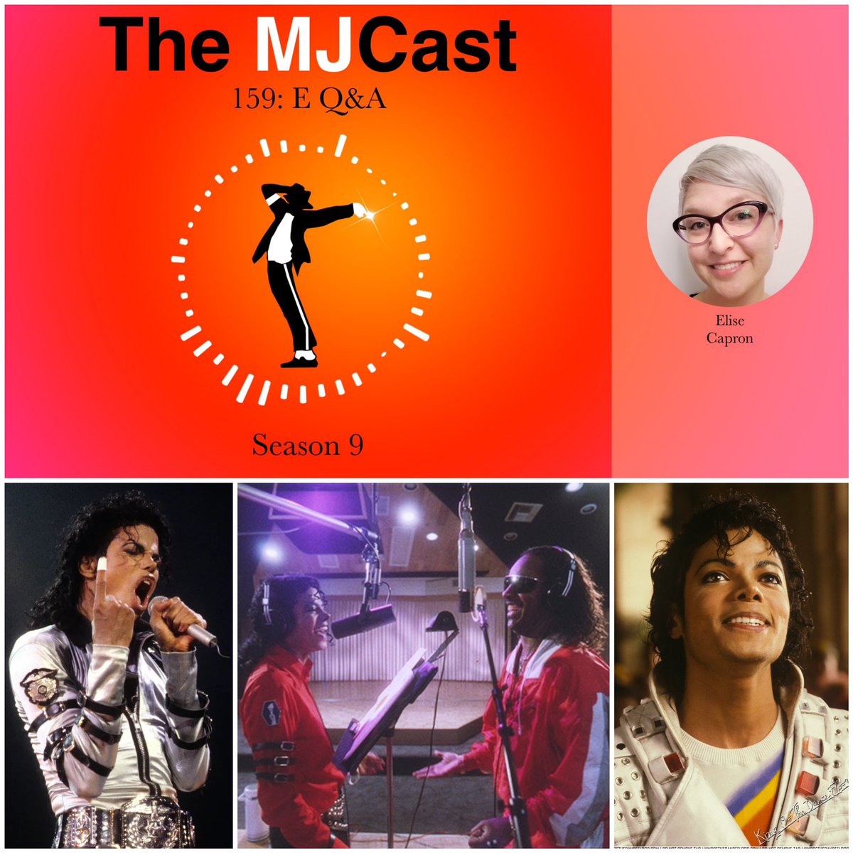 The MJCast - A Michael Jackson Podcast (@themjcast) on Twitter photo #TheMJCast159: E Q&A.
It's <a href="/EliseCapron/">Elise Capron</a>'s turn in the hot seat, #MJFam! She takes questions from listeners, covering everything from her fan history, the #MichaelJackson biopic, Estate projects, & more. Thanks to all of you who sent in submissions! -E
š£ podcasts.apple.com/us/podcast/159⦠#TheMJCast159: E Q&A.
It's <a href="/EliseCapron/">Elise Capron</a>'s turn in the hot seat, #MJFam! She takes questions from listeners, covering everything from her fan history, the #MichaelJackson biopic, Estate projects, & more. Thanks to all of you who sent in submissions! -E
š£ podcasts.apple.com/us/podcast/159ā¦