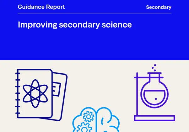 GrowUpGreatness's tweet photo. Science week: Improving secondary science - #EvidenceforLearning shared the Improving secondary science Guidance Report recommendations, underpinned by a review of the best available international evidence https://t.co/53rtiu3G9l https://t.co/zIUP4Yys6X