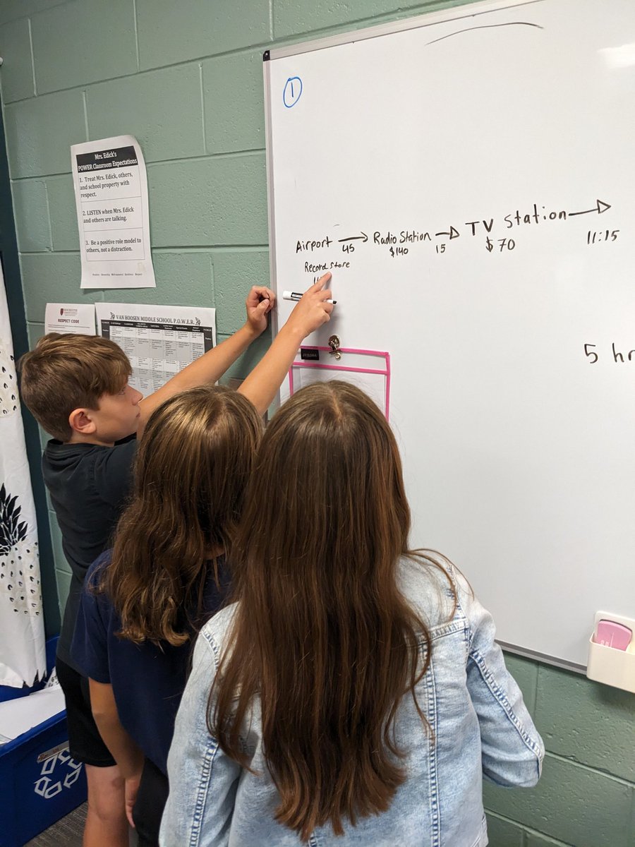 Mrs. Edick (@edickvh) on Twitter photo 6th graders worked together on their first of many high ceiling low floor math tasks. It was awesome to see the engagement and collaboration. It's going to be a great year of learning! <a href="/VHMSVikings/">Van Hoosen Middle School</a> 6th graders worked together on their first of many high ceiling low floor math tasks. It was awesome to see the engagement and collaboration. It's going to be a great year of learning! <a href="/VHMSVikings/">Van Hoosen Middle School</a>