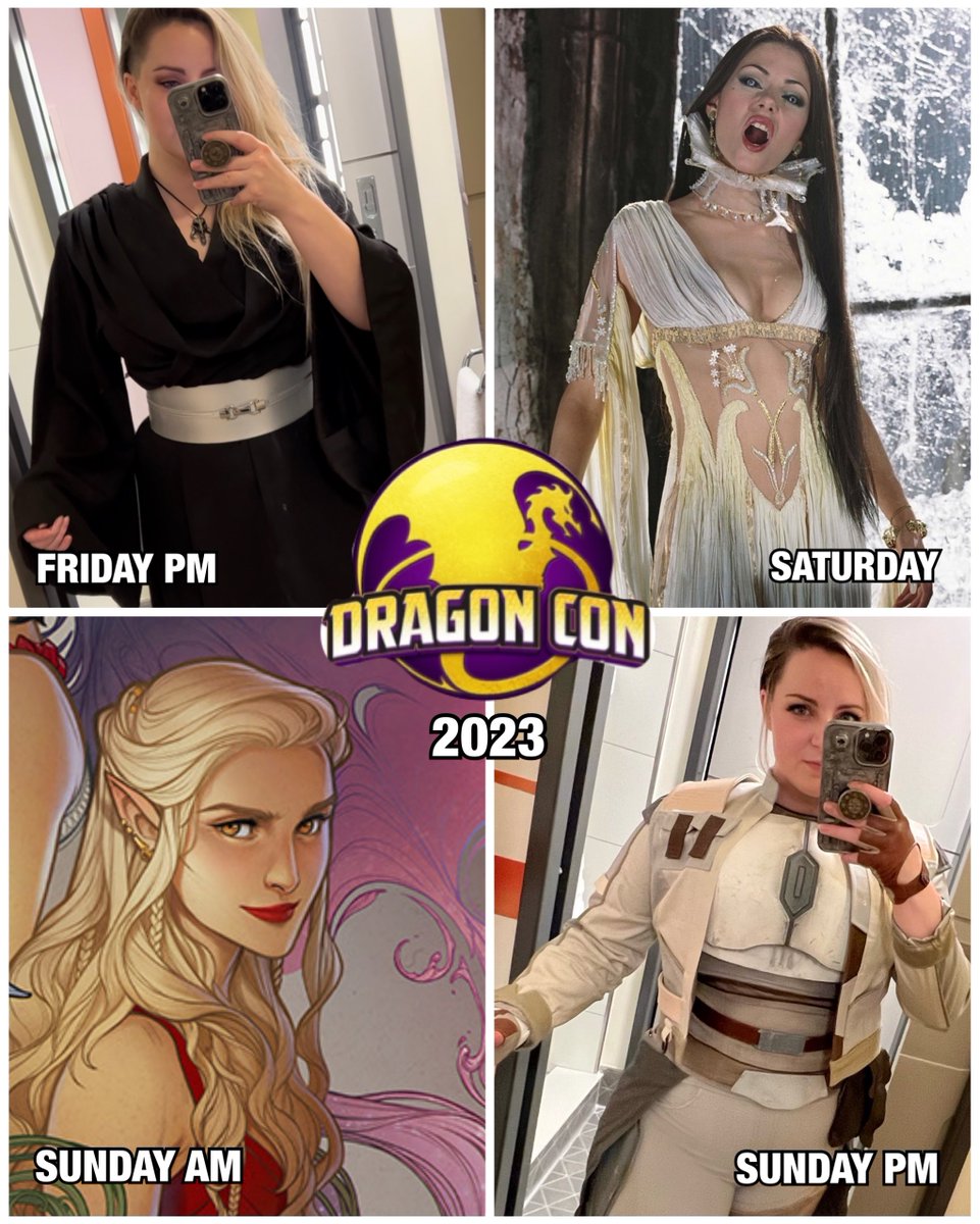 Hydraworx's tweet photo. Dragon Con plans for this year 🎉 https://t.co/SDxoA4rYbO