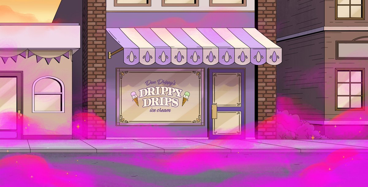lambthomps's tweet photo. Background Paintings for Episodes 6, 7, and 8 of @praisepeteytv The Hunk Bar ones were definitely some of my favorites I got to work on. Art Directed by @xXAmandaLakeXx, Background Designs by @LouisaLawler @thewanderingren @MaureenKuo1  Emily Halaka, and Austin Breed https://t.co/lyJpAkaclu