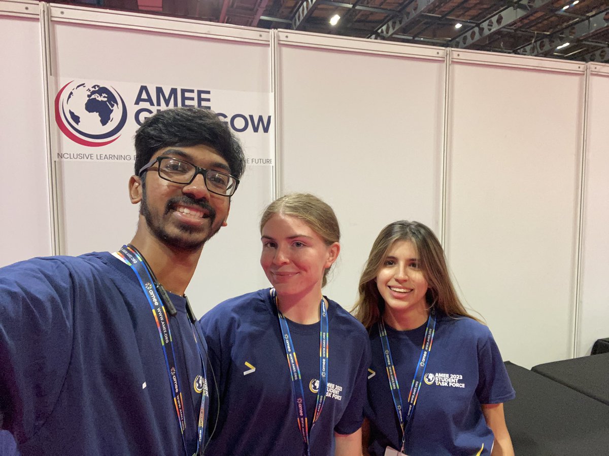 anais_deere's tweet photo. Thank you #AMEESTF for the incredible opportunity to attend #AMEE2023 in Glasgow. Really appreciated the chance to meet, learn from, and connect with so many fantastic people at the conference.
Excited to take these new insights with me! https://t.co/DeJOsPz4Lt