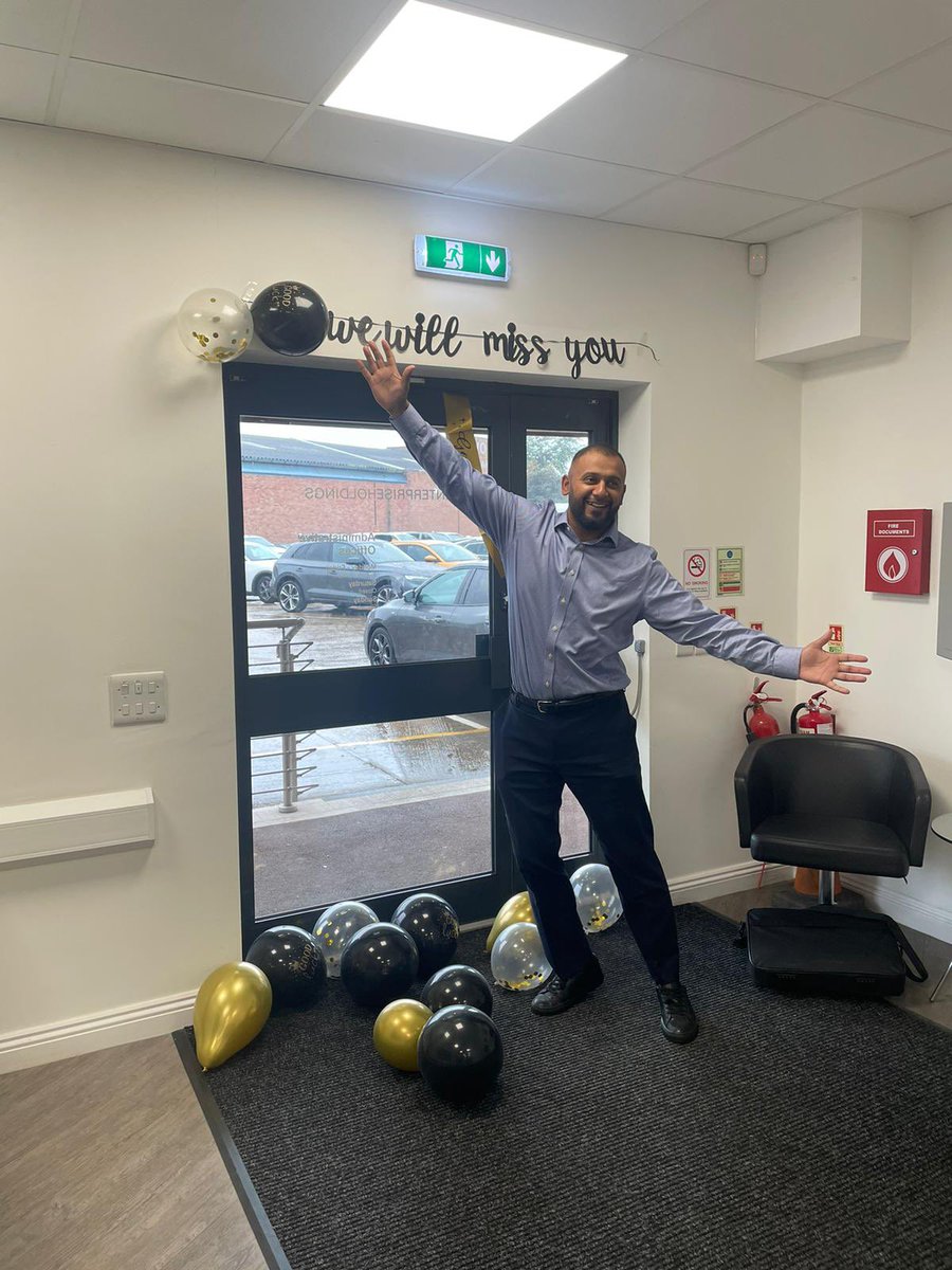 Bittersweet day saying goodbye to my business partner for the last 3 years.  We will all miss him tremendously but confident he will play a huge part in the success of UK ERAC now!  Well done again Imran!