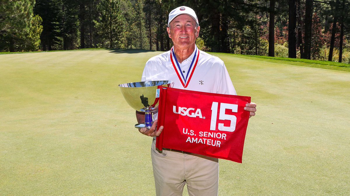 SCGA1929's tweet image. Our 2X SCGA Amateur Champion, Todd White has earned his way into the winners circle again, claiming the 68th US Senior Amateur title! Congratulations, Todd!