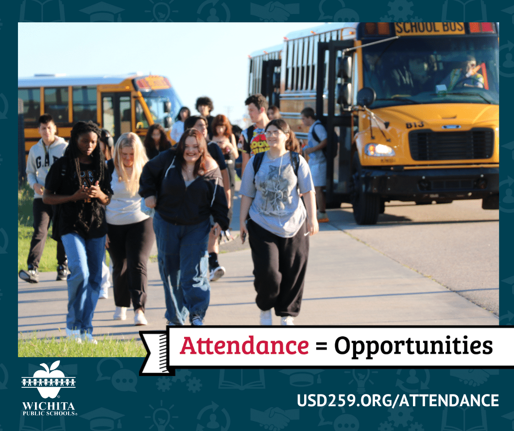 EastHighAces's tweet image. ✨Regular school attendance opens the doors to endless possibilities! You belong here❤️!
➡️If you have questions about your students’ attendance, ☎️call us!
#WPSFutureReady