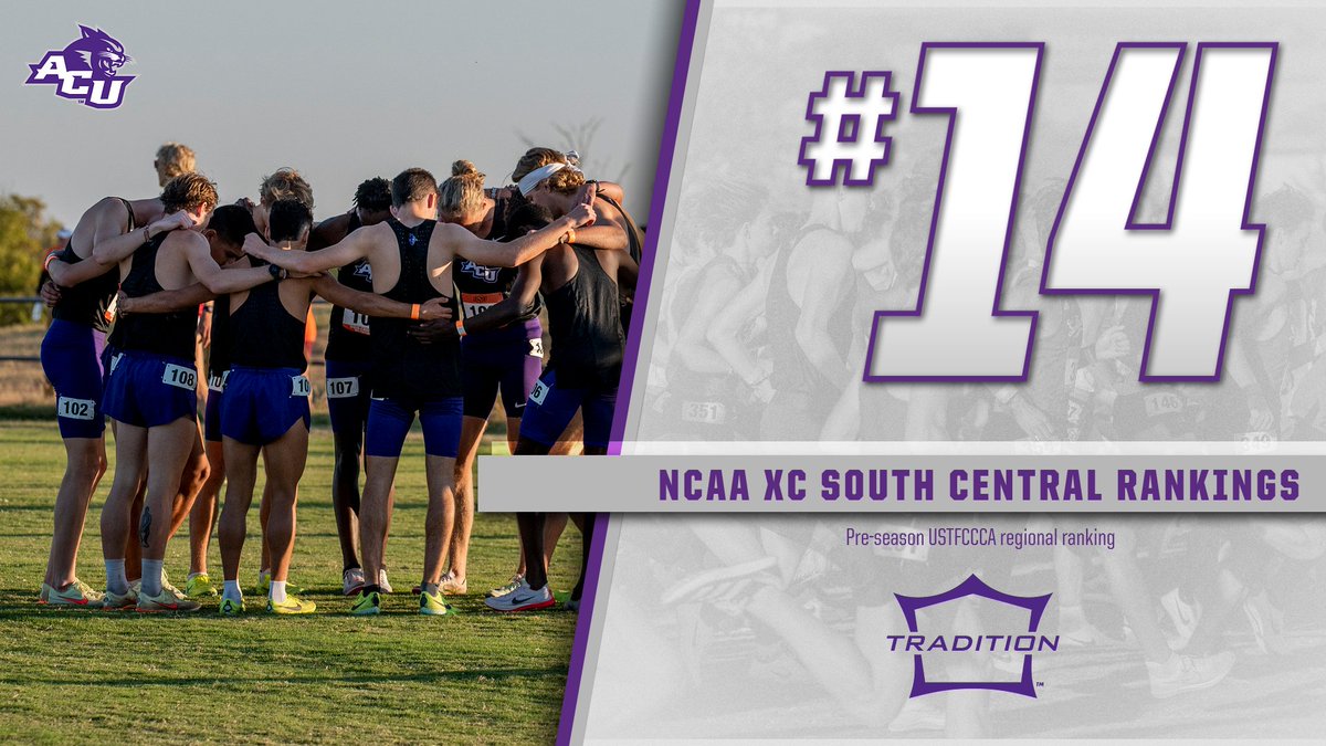 ACU_TFXC's tweet photo. The #ACUXC Season & XC Coach Nathan Meeuwenberg era begins tomorrow in the Metroplex!
Both teams enter the '23 season ranked in the USTFCCCA South Central Regional polls.
๐โโ๏ธ TCU's John McKenzie Invitational
๐ AP Ranch, Fort Worth
๐ 7:45 AM start
#Tradition | #GoWildcats https://t.co/M88H8FPx2v