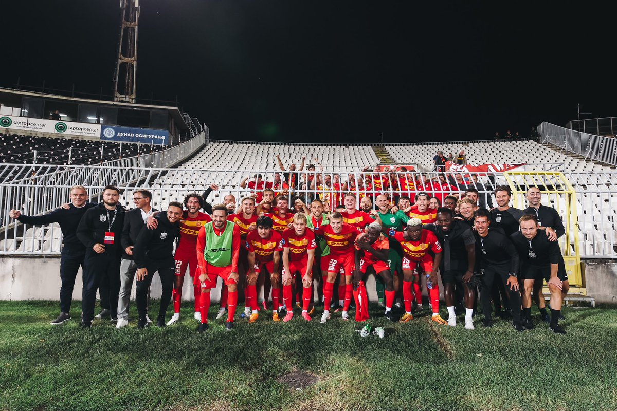 FCNordsjaelland's tweet photo. 𝐅𝐀𝐑𝐔𝐌 𝐄𝐑 𝐓𝐈𝐋𝐁𝐀𝐆𝐄 𝐈 𝐄𝐔𝐑𝐎𝐏𝐀 ✈️ https://t.co/aqqPnC59VB