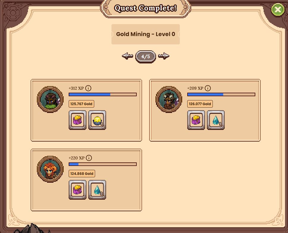 Just had one of my best hero quest on <a href="/DeFiKingdoms/">DeFi Kingdoms 🔺🌿</a> as I found 2 yellow eggs which is a first for me &amp; one of them was found mining for gold which I believe is a first for me as well.

#DFK $Jewel #Web3Games #AVAX