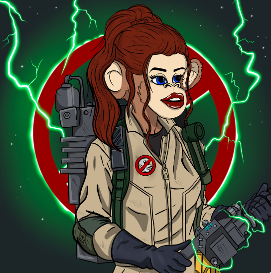 Who's winning this 1/1 ?? Bae Ghost Hunter!! Will it be you, or someone else?? She puts Ghost Busters to shame, look at this artwork! Be careful she has all the powers within.. 👻🔫 Good Luck and may All the Favor Be in YOURS!