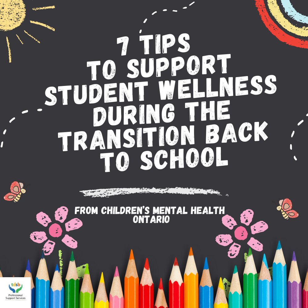 TDSB Well-Being tweet media