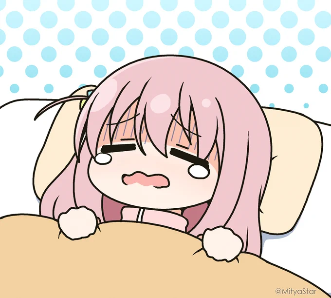 学校行きたくないぼっちちゃん(再掲) 