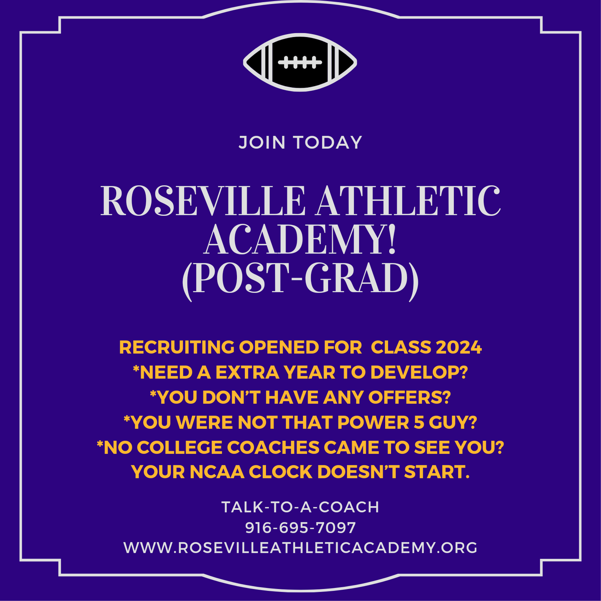 College coaches like post-grad students athletes because they know you are going to be more mature, and you are going to have all 4 year left. Talk-to-a-coach forms.gle/dZqmPagrLcJpED…