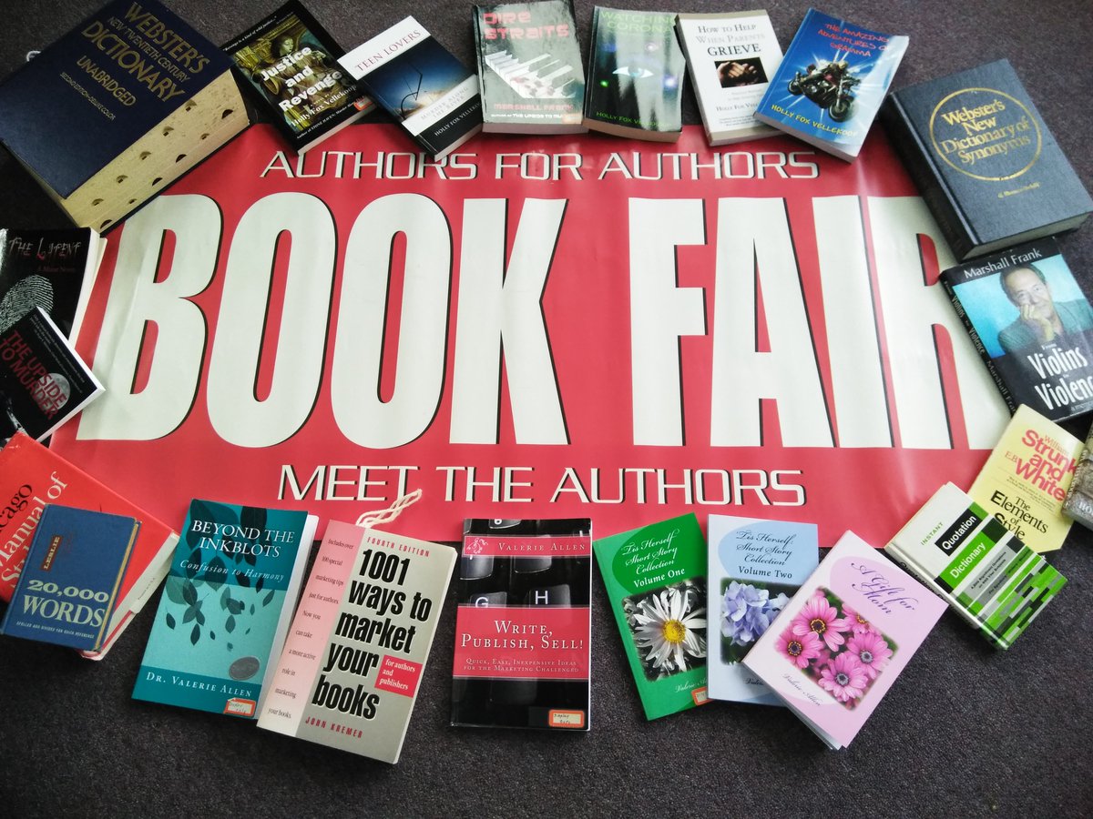 VAllenWriter1's tweet photo. You're Invited! The 14th Annual Meet the Authors' Book Fair, Nov. 18 &amp; 19, 2023; 10 AM to 4 PM; Eau Gallie Civic Center, Melbourne, FL  FREE &amp; open to the public. Writers meet readers;  Writers network with writers; Writers sign and sell books! https://t.co/1SesBWU1B0 https://t.co/88QEFfDshD