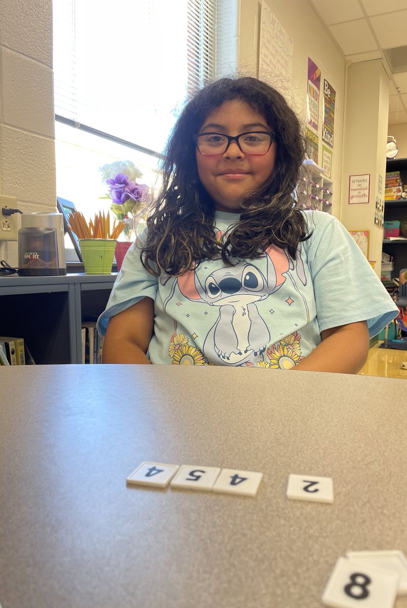MsP_Danielle09's tweet photo. We have been working with all things place value in math class! From making numbers to reading numbers to finding the different forms of numbers, we have been busy and having fun! @CESGoPanthers https://t.co/6OgYxPmbUH