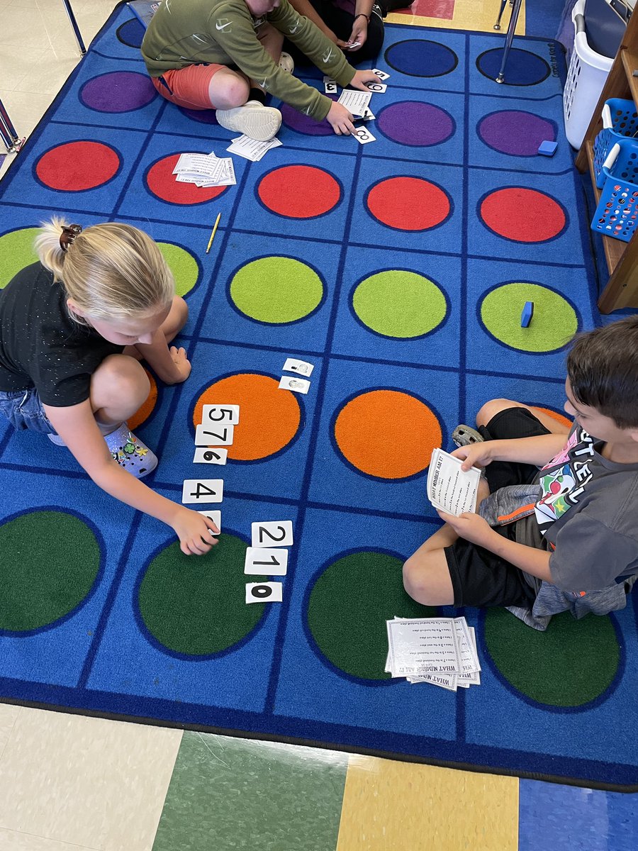 We have been working with all things place value in math class! From making numbers to reading numbers to finding the different forms of numbers, we have been busy and having fun! <a href="/CESGoPanthers/">CESGoPanthers</a>