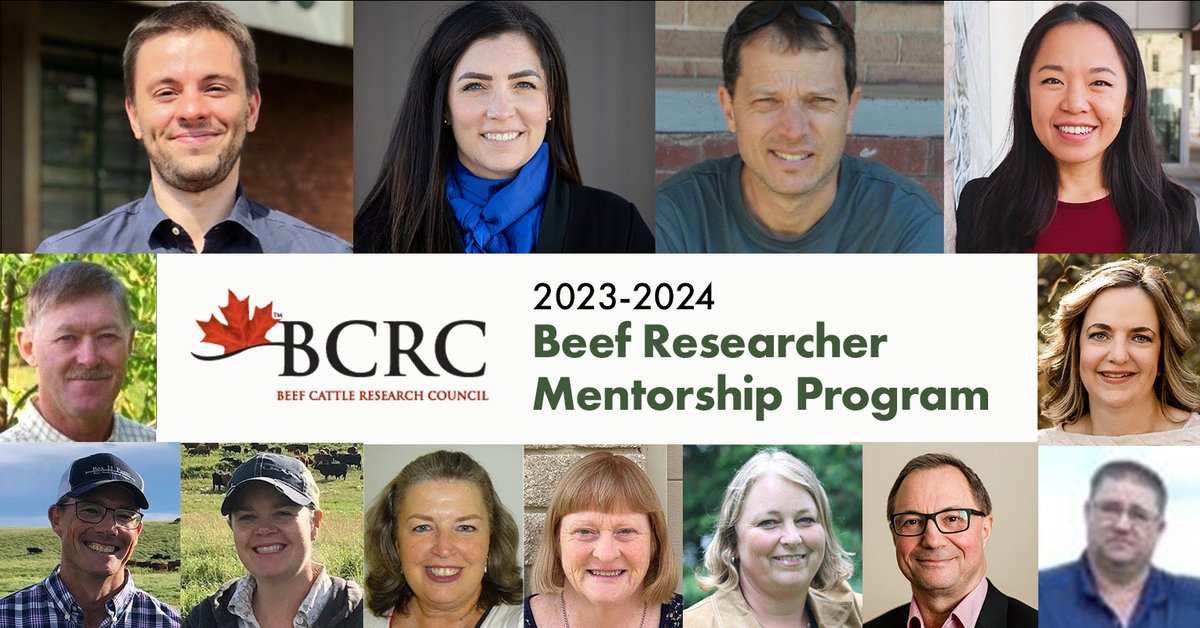 RodolphoMPrado's tweet photo. I'm honored to announce my participation in the 2023-2024 Beef Researcher Mentorship Program promoted by the @BeefResearch. I'm thrilled to have the opportunity to be mentored by two outstanding individuals, Stanley Christensen and Diane Allard. https://t.co/WUPXFp7TfX