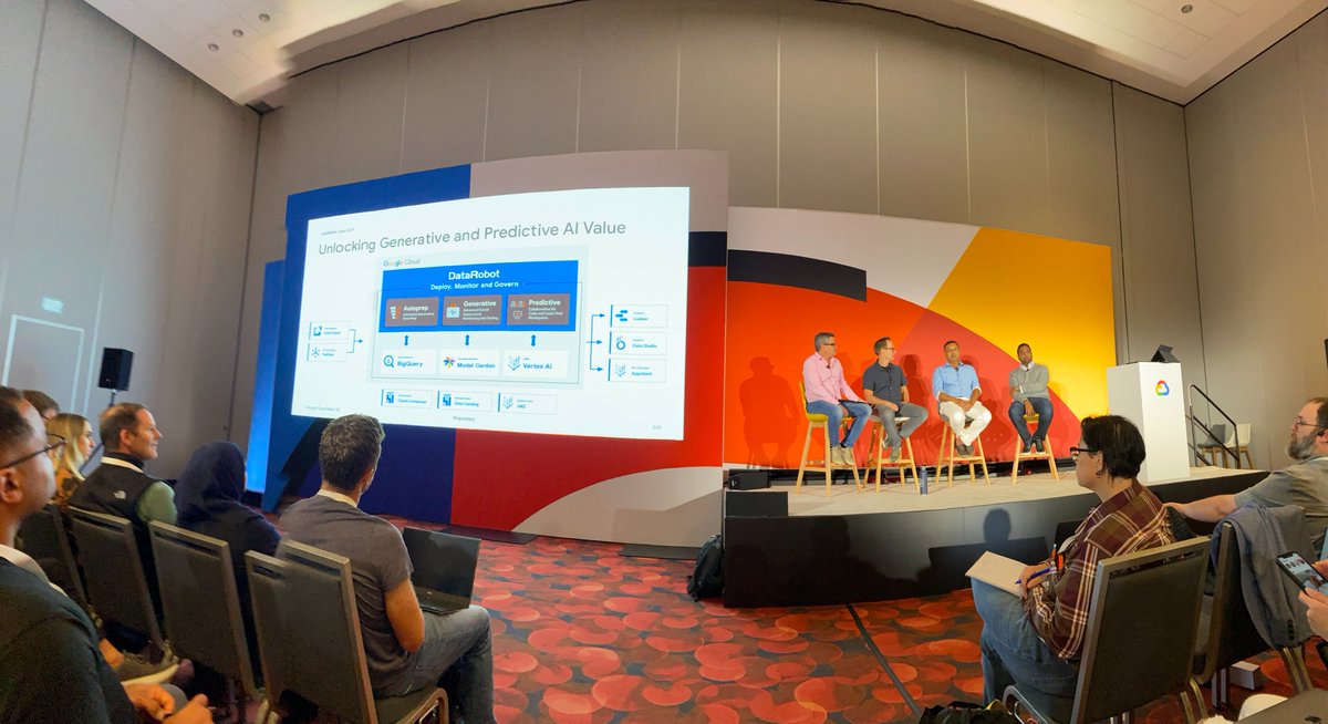 DataRobot's tweet photo. That’s a wrap on #GoogleNext!

Thank you to @googlecloud, @gcloudpartners, and @Gannett / USAToday for a fantastic week.

We’re excited for what’s next 💥 https://t.co/fKYguI5cHw