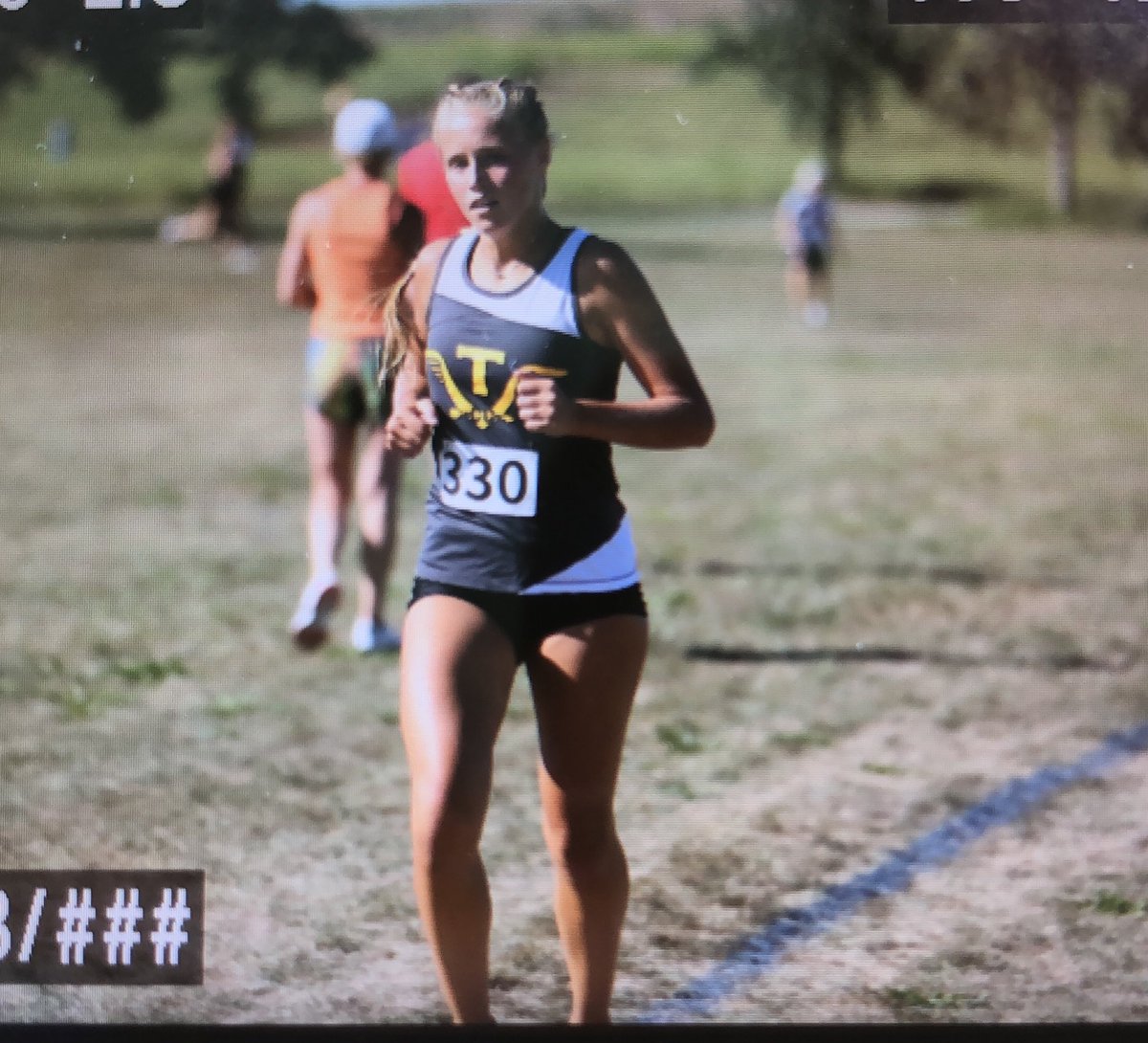 ConSports2's tweet photo. Laura Owen and Alivia Edens with top 10 finishes for Tipton @TiptonTigersCSD @TiptonXC https://t.co/jY65LbUgUI