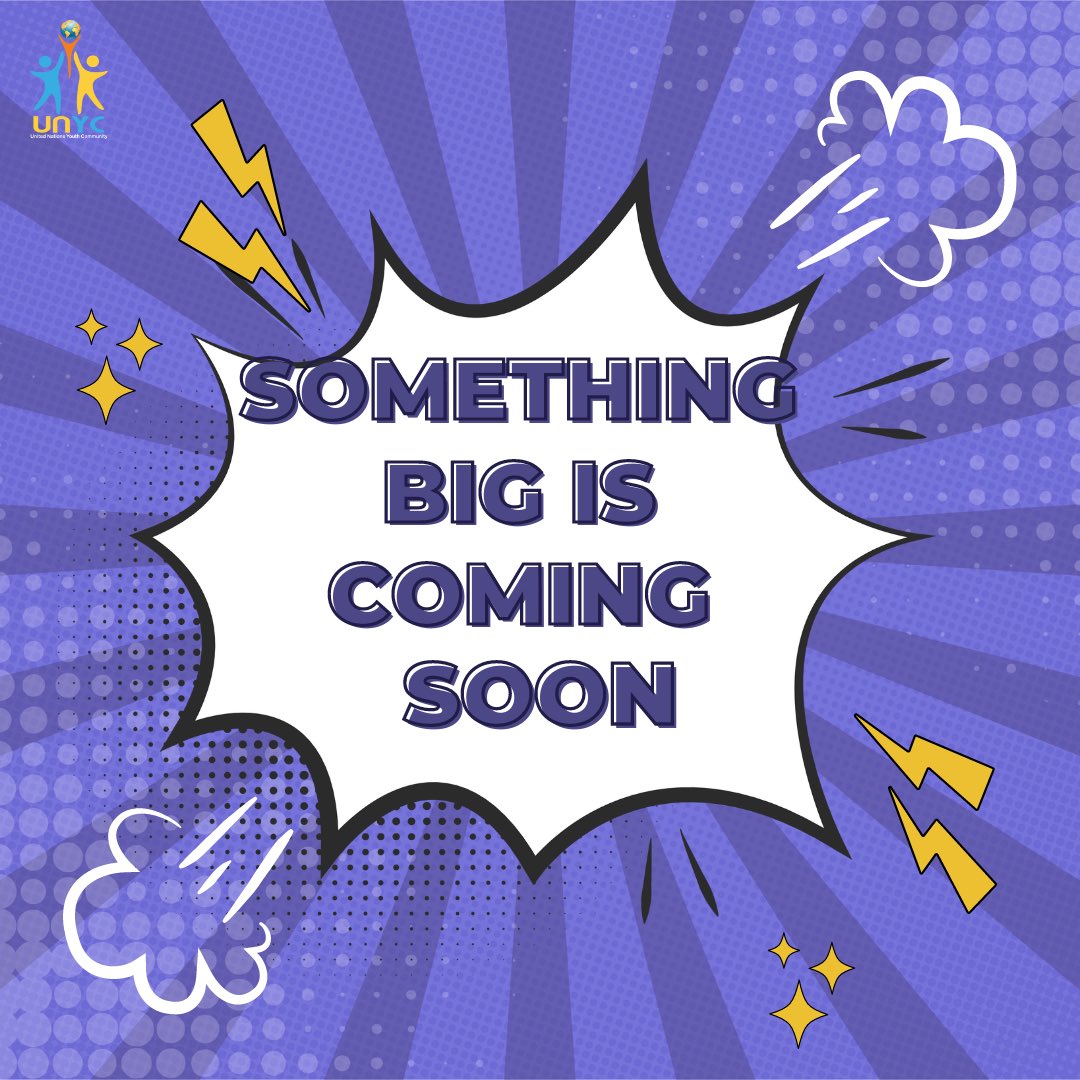 unyclpu's tweet image. Exciting News!!!
We are happy and excited in letting you all know that a special event is coming soon. Aren't u guys excited to know more...?

With all the spirit and excitement, Keep Guessing and stay tuned to our social media handles for more information.
.
.
#unyc #unycevents