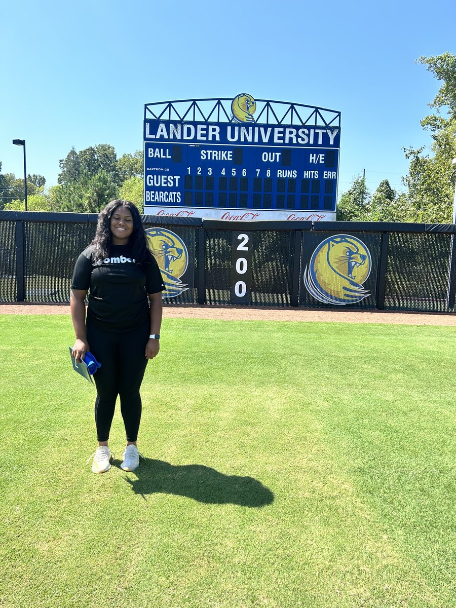 I had an amazing visit at Lander University Today! Thank you to the amazing coaches that took me around this beautiful campus! <a href="/bomberspremier/">Bombers Premier Stephens-Rogers</a> <a href="/KMHSfastpitch/">KMHS fastpitch</a> <a href="/_Coach_Daz/">Dana Stephens</a>