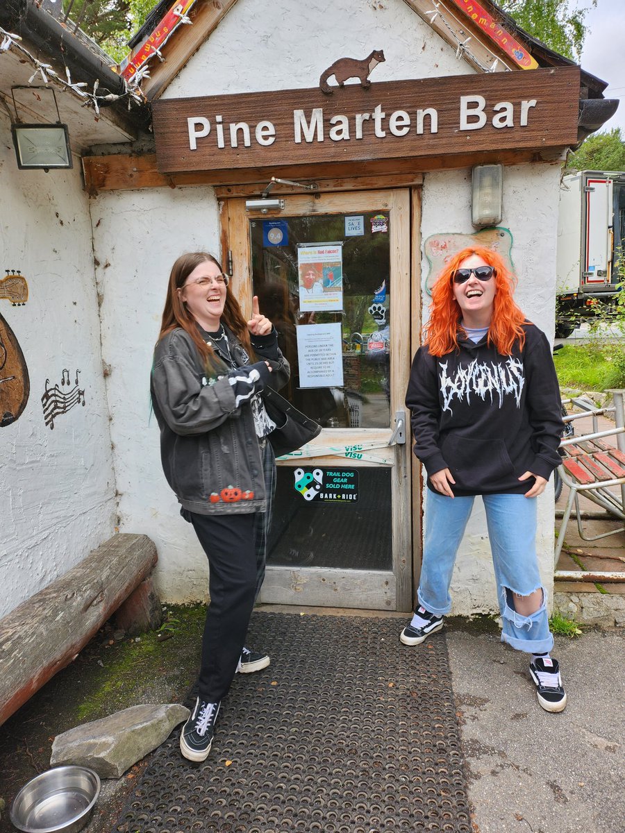 Went on holiday to the Highlands and just had to visit a bar we know Pan would love... 

#HisDarkMaterials