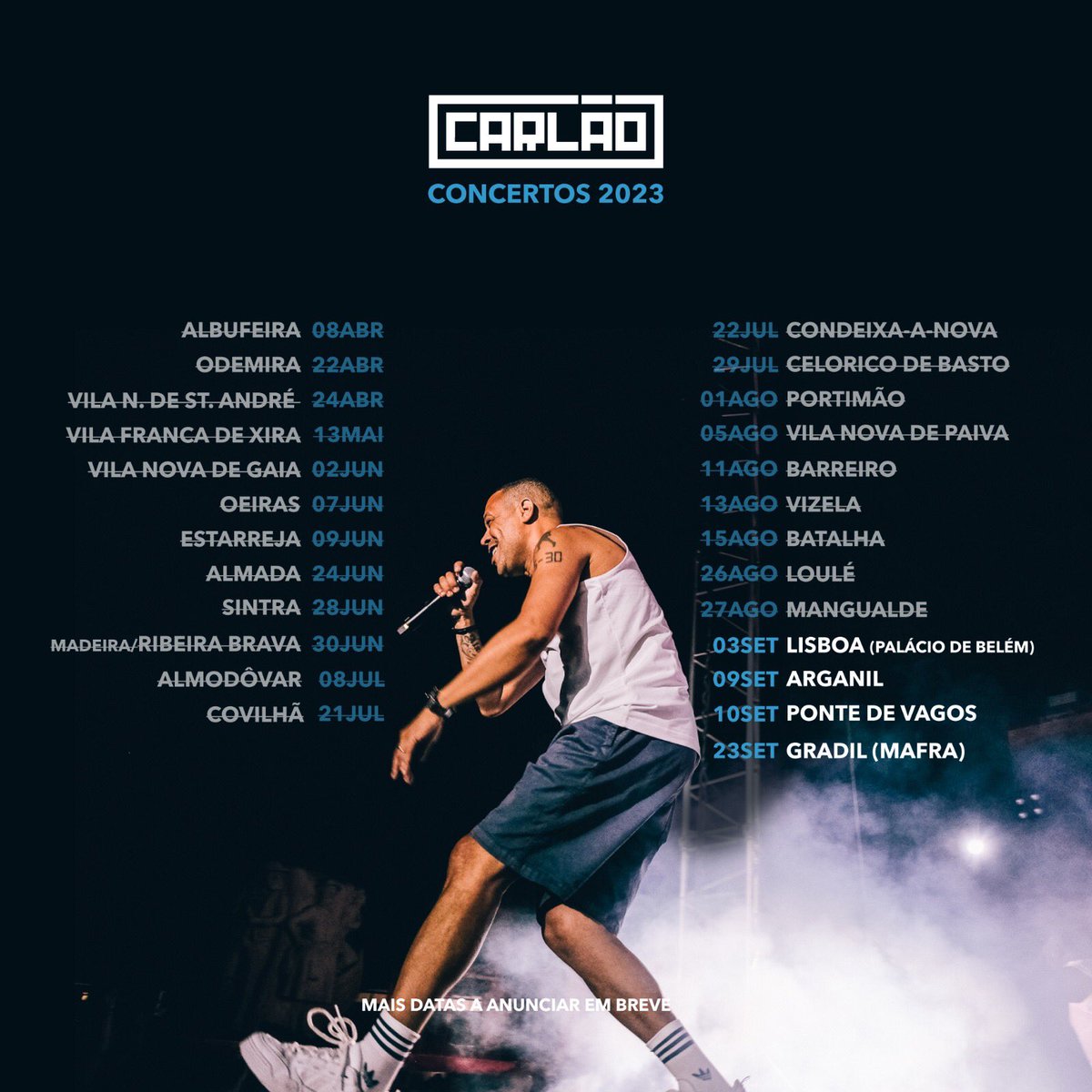 Novas datas para aproveitar o que resta do verão e preparar a reentré 😆
Este fim de semana terei concerto em Lisboa, no Museu da Presidência da República. Domingo a partir das 21h00 e a entrada é livre! ✊🏽