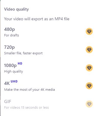 GoalLineGossip's tweet photo. @clipchamp  What is the point of giving us a free tool if you are going to charge us for exporting? https://t.co/E4jieV6Umc