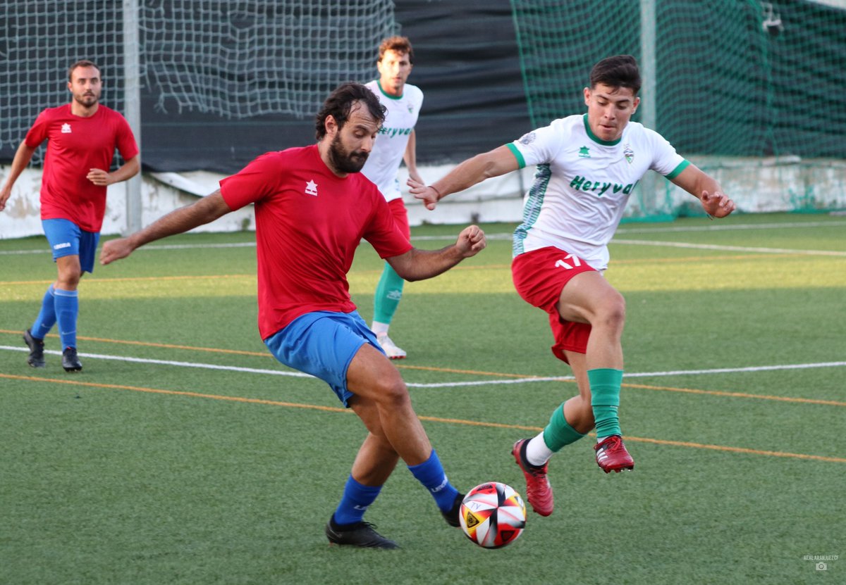 realaranjuez's tweet photo. CRÓNICA | Os dejamos el resumen del encuentro amistoso de ayer ante el Trival Valderas (3-0), así como todas las fotos del partido en nuestra web:

https://t.co/F8GXocXJkL

#VamosAranjuez #OrgulloRibereño https://t.co/EeD25FXzri