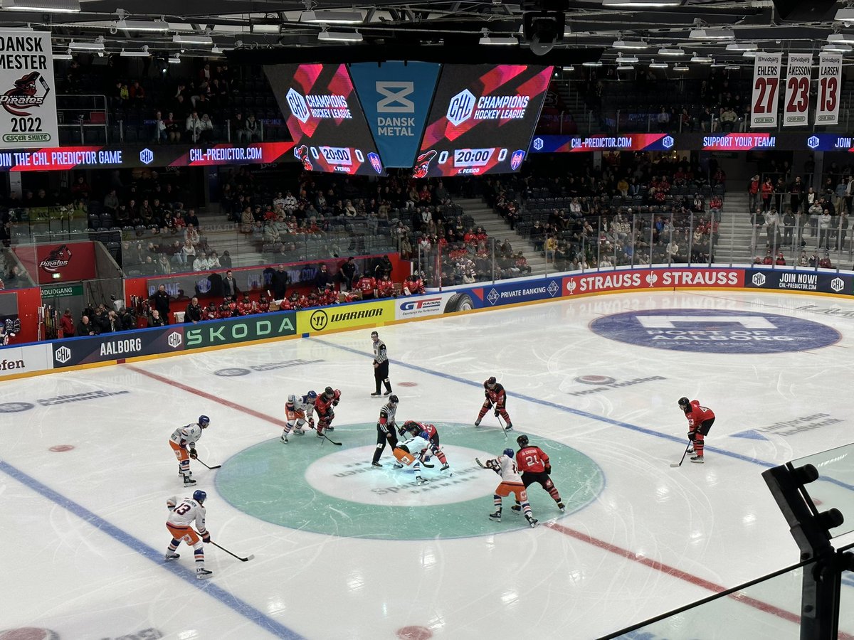 Taas mennään! Tappara aloitti CHL-kautensa juuri Tanskan Aalborgissa #Tappara #ChampionsGoBeyond