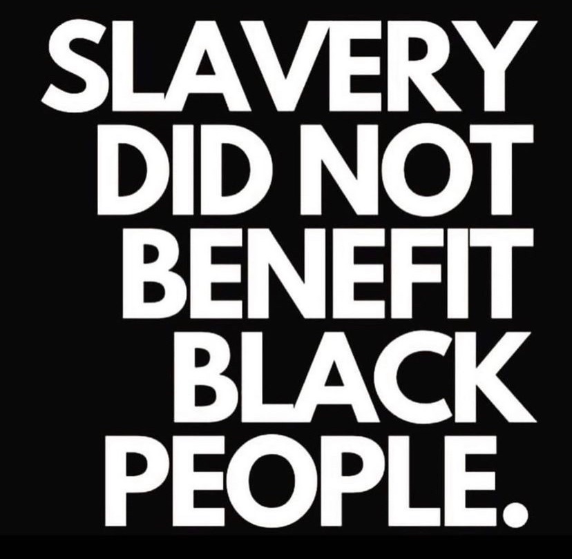 tm808bmgKay's tweet photo. This is for @GovRonDeSantis 
Show me where slavery benefits a black person ever… they took black from their own culture to
Make them slaves for a country who hate them!! We the same people showed y’all civilization… we all know now that Africa not just a jungle https://t.co/BG9y8Rq50p