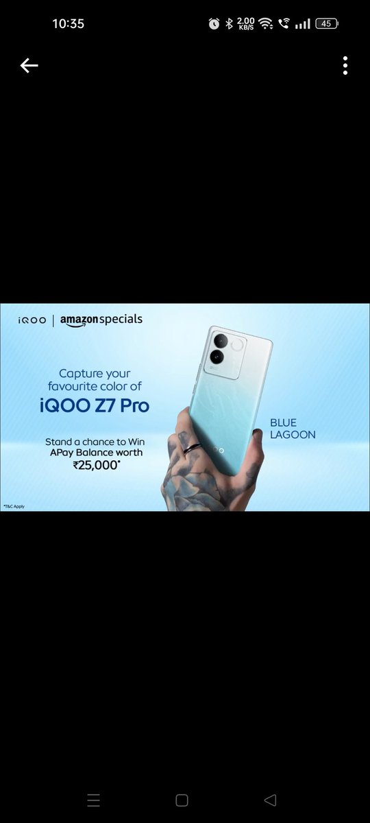 DARSH6153's tweet photo. @amazonIN #iQOOZ7ProOnAmazonSpecials #AmazonIndia #ContestsOnTwitter #Contest #ContestAlert https://t.co/wAXRhZZtAa