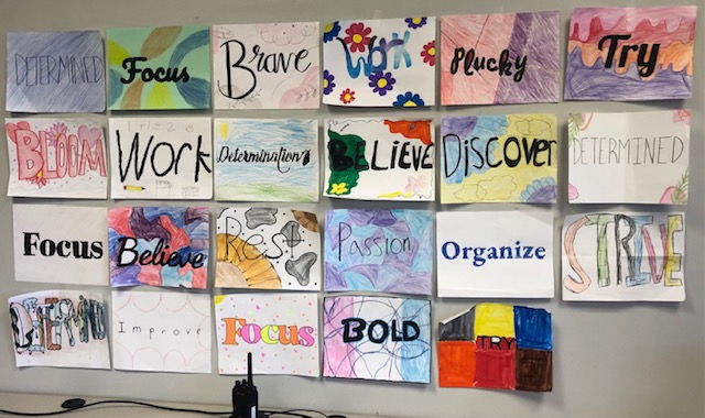 MrsVCfcs's tweet photo. 7th grade @MentorMemorial FCS students have set their One Word Goal based on brainstorming what/where they want to do, try, achieve, and go this semester #CardsCreate #OneWordGoal https://t.co/lgiyQz6dvX