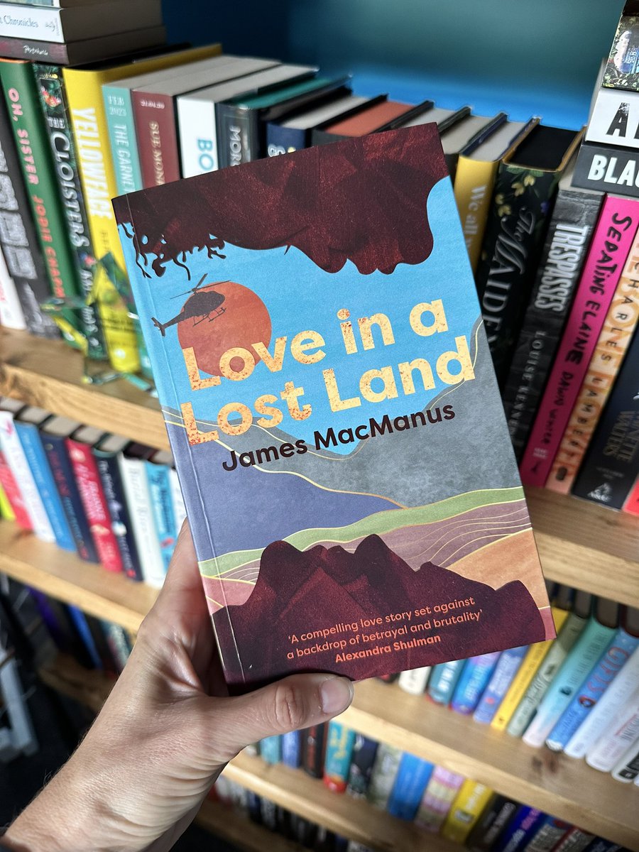 Thank you to Kelly Pike at Folk PR for sending me a copy of #LoveInALostLand by @jamesmac1x. 

It’s out on 14 September. More details & pre-order here: uk.bookshop.org/a/10770/978191…