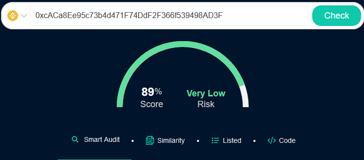 JackCoinCrypto's tweet photo. Ensuring the highest standards for our community. We are pleased to announce that our $Jack token smart contract has passed a thorough audit by Coinscope.

Check the link below to see their full Audit report.
https://t.co/0ejBAu71Sb https://t.co/kNanYpeQkG