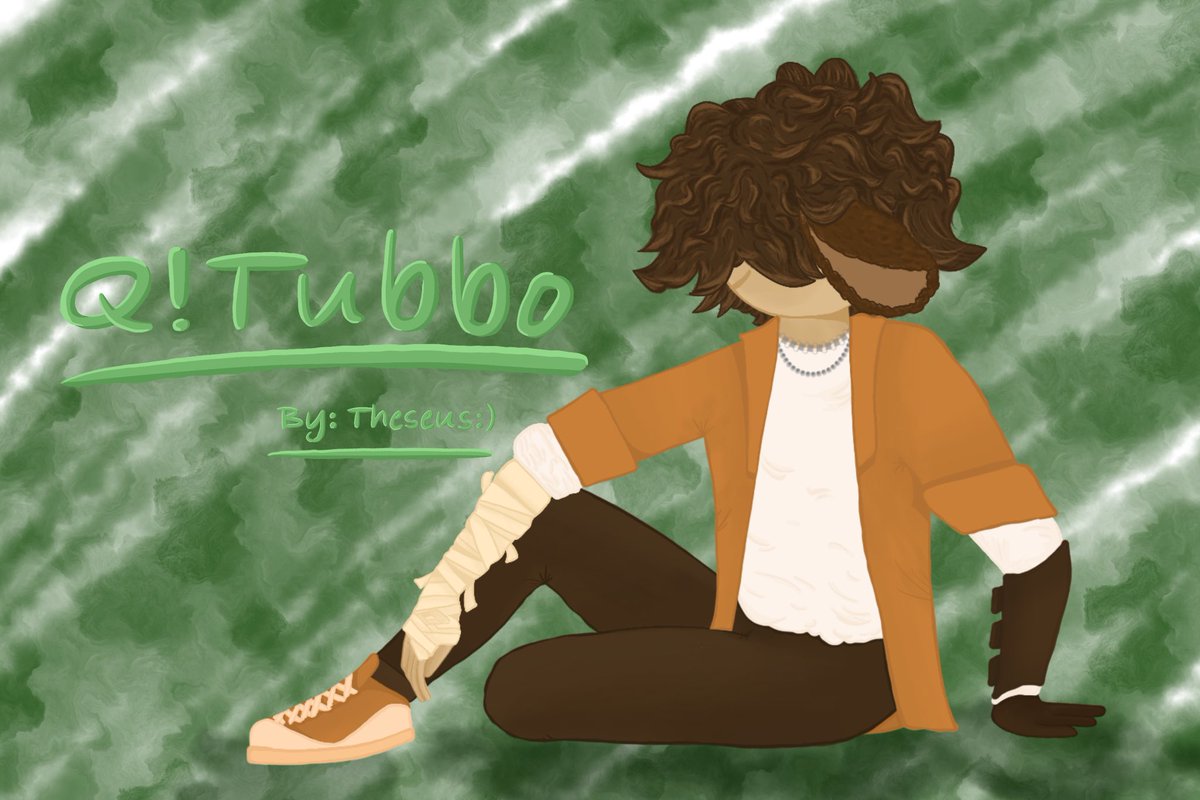 jet_Ruz's tweet photo. Thought I’d have a go at drawing Q!Tubbo aswell:D  @TubboLive https://t.co/n0Q6LT3aTu