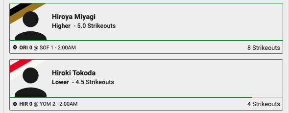Prop_science's tweet photo. 🔥Hot streak continues with NPB pitcher props🔥
Let's keep it going!
Discord: https://t.co/IMAv35RS1H
#Prizepicks #Underdog📷 #GamblingTwitter #NPB #underdognpb #NPBprops https://t.co/z14F64JYdr