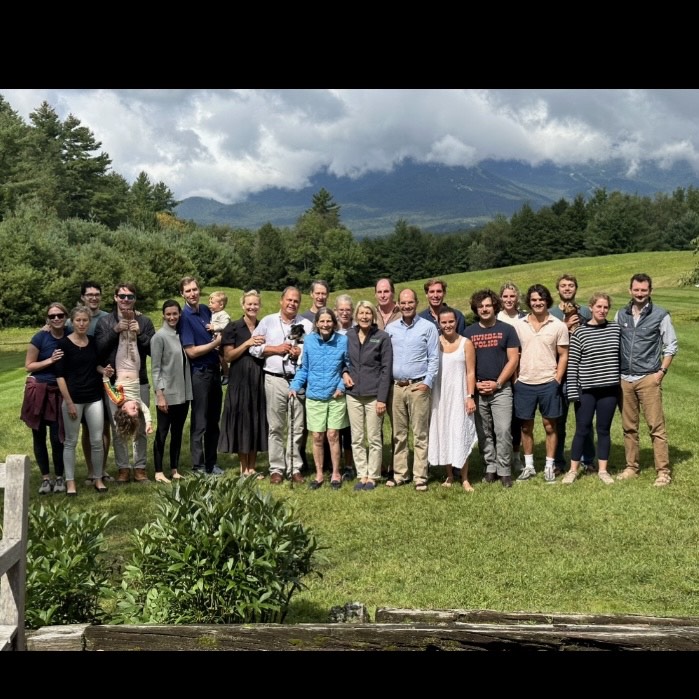 WillsElliman's tweet photo. Celebrated my dad, Trow Elliman's life last weekend. Inspired by his granddad, founder of Douglas Elliman, he carved a legacy in Stowe, VT. He led The Stowe Reporter for 35 yrs, founded VARA &amp; the Stowe Land Trust, conserving 4.5K acres.
Obit: https://t.co/FwCIR7S0r0 https://t.co/wVYwYONRPh