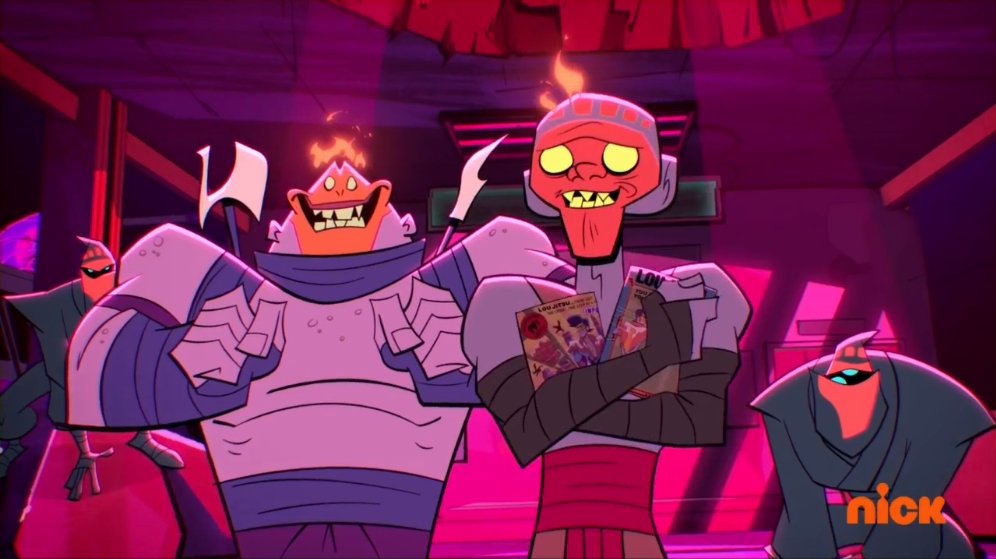 GavEl0130's tweet photo. the foot clan are sorta like they're a couple

#rottmnt #RiseOfTheTMNT #footclan #saverottmnt #UnpauseROTTMNT #supportrottmnt #ILoveRiseOfTheTMNT https://t.co/hoIkBXuUys