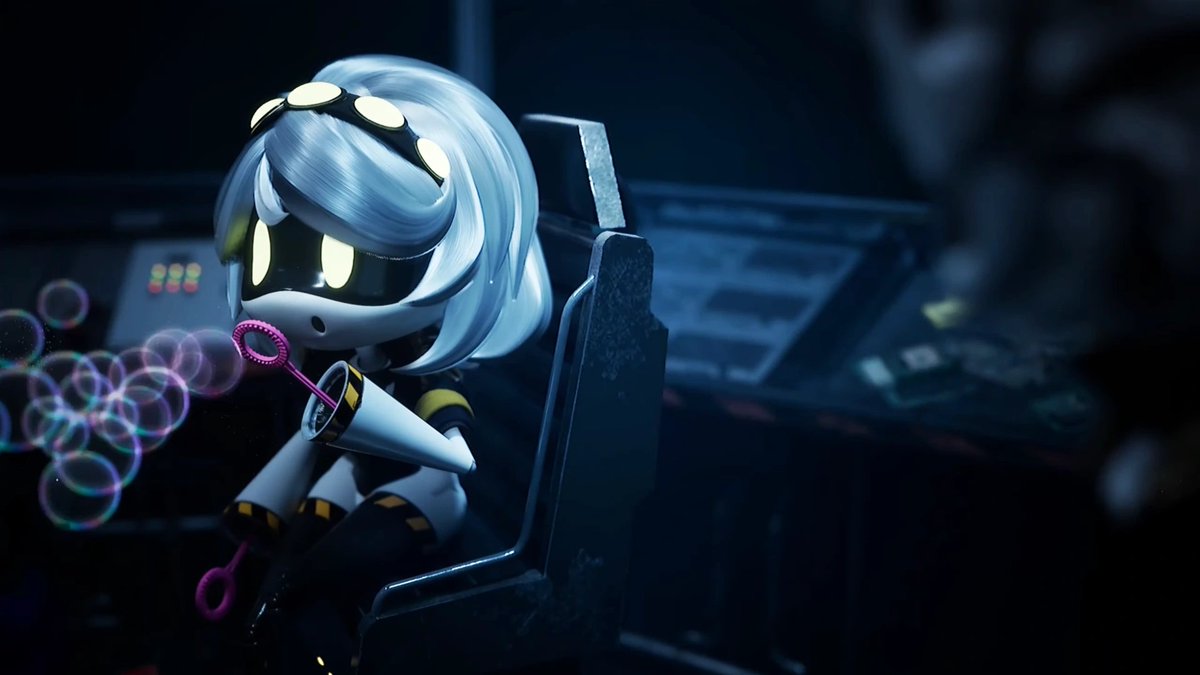 "Fun fact! The laws of robotics are bullcrap. They're not implemented in my programming."