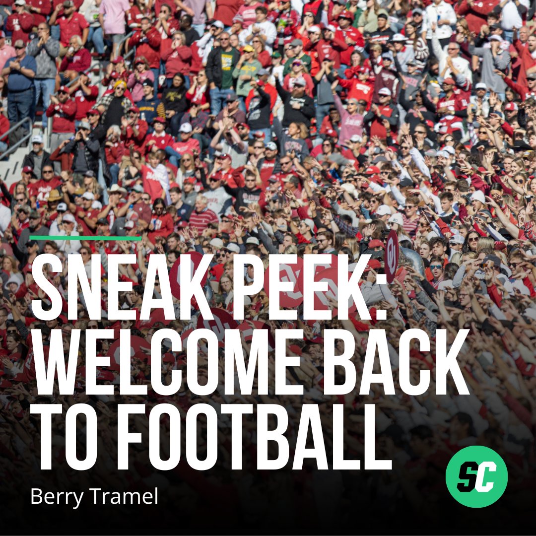 You've waited long enough!

<a href="/BerryTramel/">Berry Tramel</a>  drops his preview of college football Week 1, including tonight's games!

This is just the first part of the tidal wave 🌊 of sports content coming tomorrow with the launch of
<a href="/selloutcrowd_/">Sellout Crowd</a>

mailchi.mp/abacdb1119e2/b…