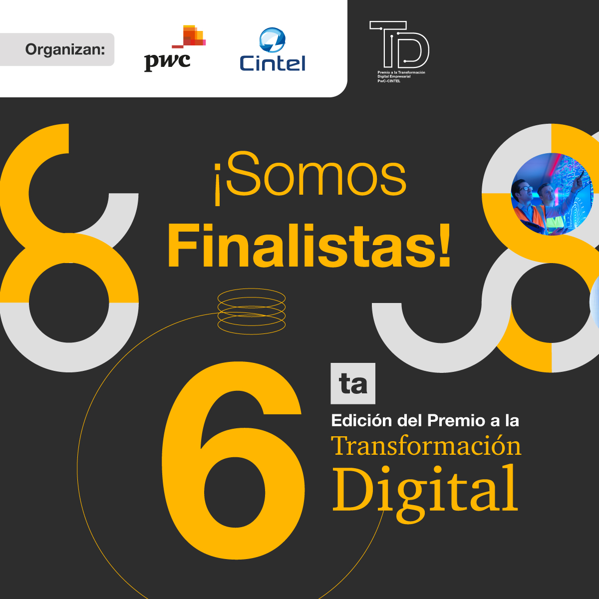 AvistaColombia's tweet photo. #GoodNews🎉| ¡Estamos en la final de la 6ta edición del Premio a la Transformación Digital! 🏆🎊

¡Los invitamos a unirse a la ceremonia de premiación este 07 de septiembre  en el Evento #ANDICOM Cartagena!☀️En Avista apoyamos la innovación digital🔗 https://t.co/t7sDXHJ0wE