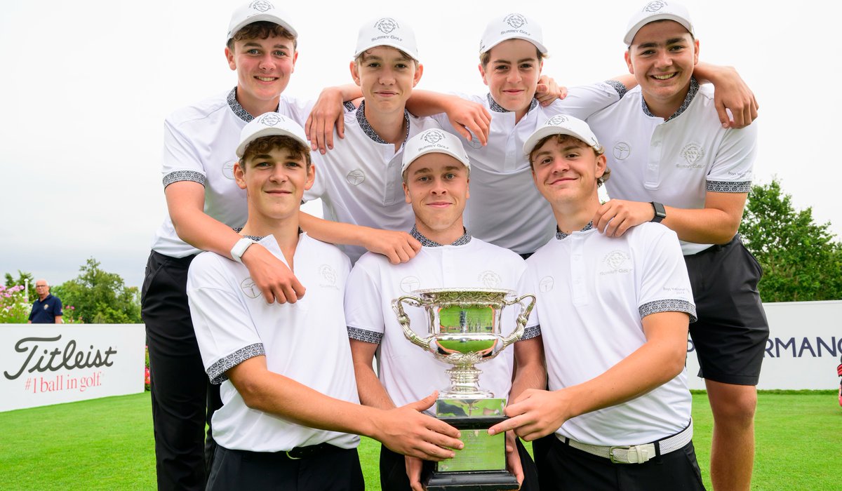 England Golf (@englandgolf) on Twitter photo ๐ ๐๐ข๐ฌ๐ฆ' ๐๐ข๐จ๐ก๐ง๐ฌ ๐๐๐๐ ๐ฃ๐๐ข๐ก๐ฆ ๐ฎ๐ฌ๐ฎ๐ฏ!
<a href="/SurreyGolf/">Surrey Golf</a> were ruthless on the final day, winning 8.5-0.5 to secure the Boys' County Championship!
#RespectInGolf #TogetherInGolf ๐ ๐๐ข๐ฌ๐ฆ' ๐๐ข๐จ๐ก๐ง๐ฌ ๐๐๐๐ ๐ฃ๐๐ข๐ก๐ฆ ๐ฎ๐ฌ๐ฎ๐ฏ!
<a href="/SurreyGolf/">Surrey Golf</a> were ruthless on the final day, winning 8.5-0.5 to secure the Boys' County Championship!
#RespectInGolf #TogetherInGolf