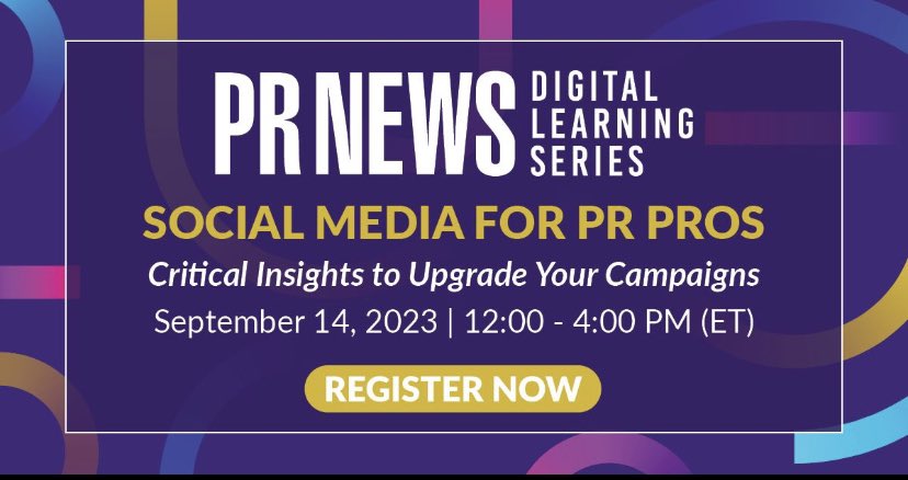 carriestrehlau's tweet photo. #PRpros: Join me and some of my colleagues in social media for @PRNews’ virtual session on the upgrades and updates you need to know Thursday, Sept. 14, noon-4 p.m. ET. Register now. https://t.co/lYvVsceI8j
#SocialMediaTips https://t.co/m4wJc6qxXA