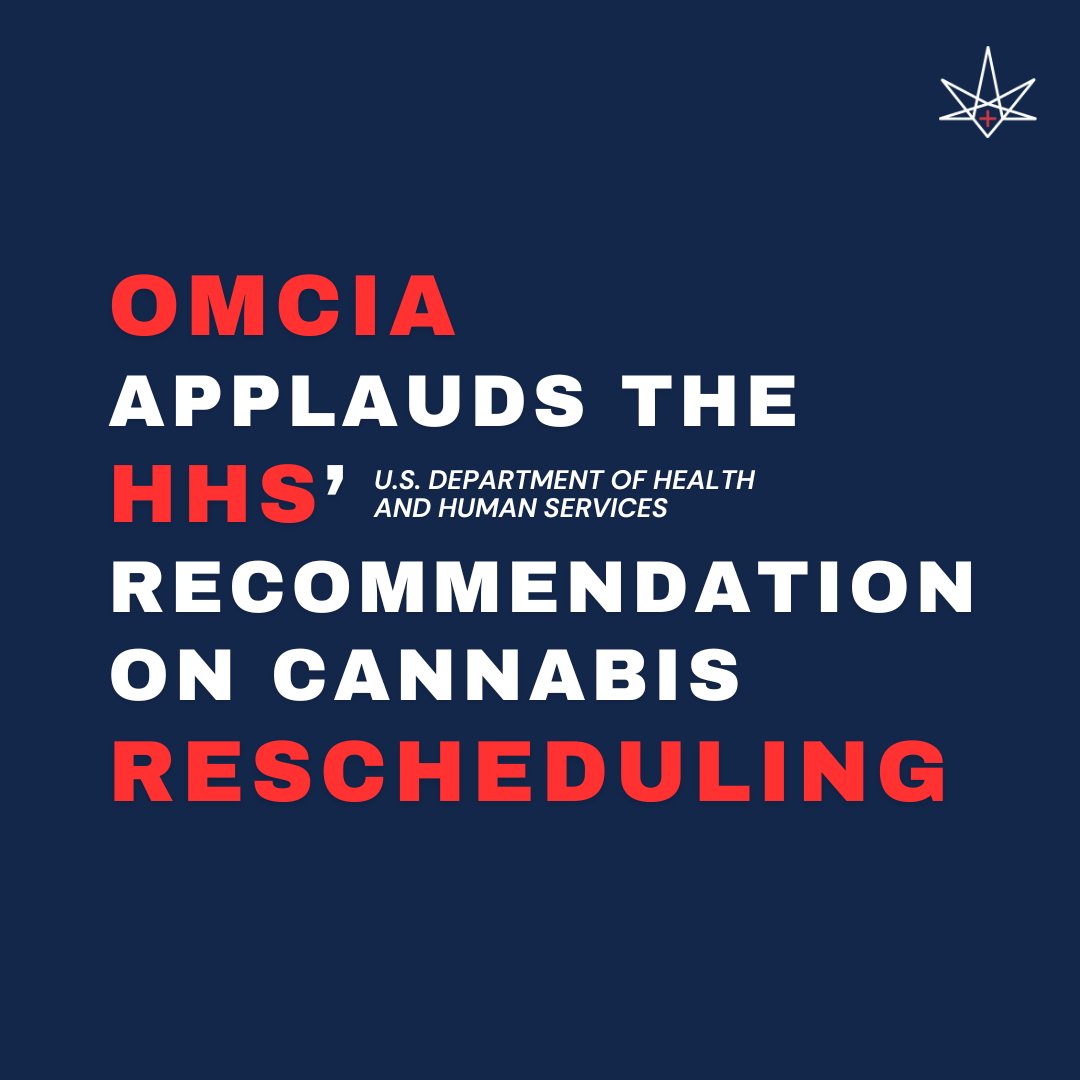 OhioMCIA's tweet photo. Moving cannabis to Schedule III would alleviate major barriers to research that have long plagued the industry.

This groundbreaking development reflects the significant shift in the stigma that has long plagued cannabis &amp; signals the recognition of cannabis' medical potential. https://t.co/R5LBUpbQHs