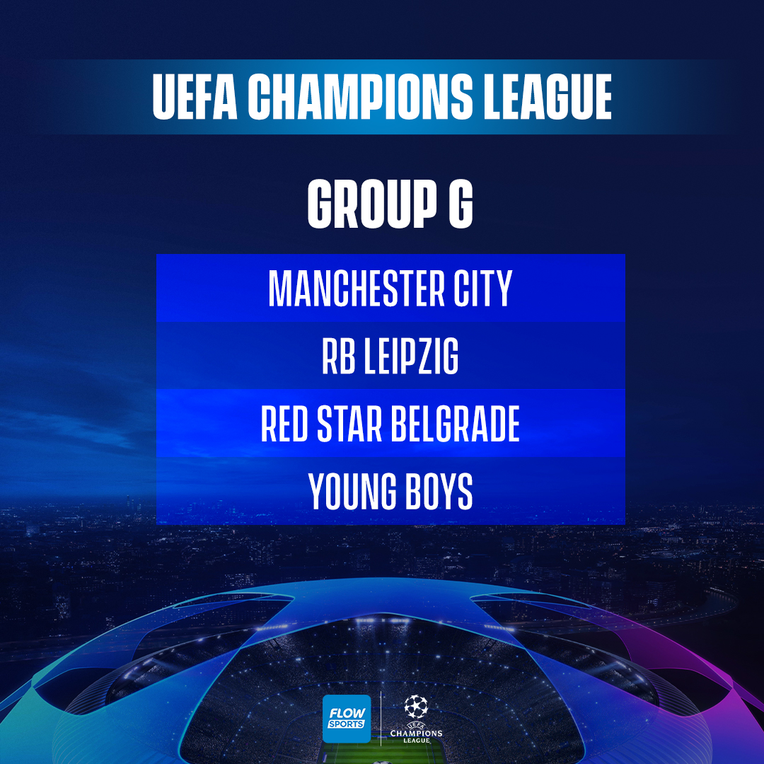 FlowSportsApp's tweet photo. Groups E - H ⤵️ 

#FlowSports #UCL https://t.co/D5vh0ZiVI4